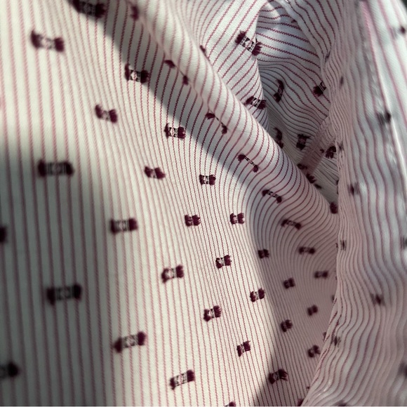 Lands’ End Button Front 3/4 Sleeve Shirt - Picture 9 of 12